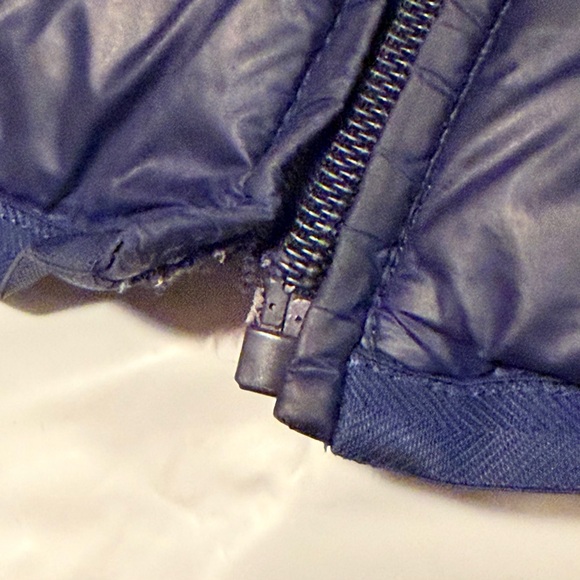 Prada Navy Quilted Puffer Jacket - Picture 8 of 9